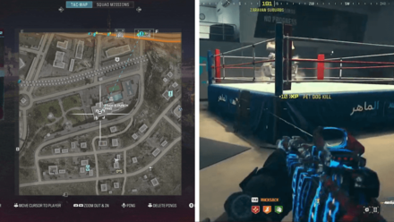 MW3 Zombies - Tattered MMA Gloves Upgrade Location