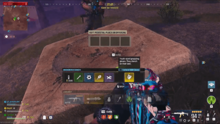 MW3 Zombies - Tattered MMA Gloves Pedestal