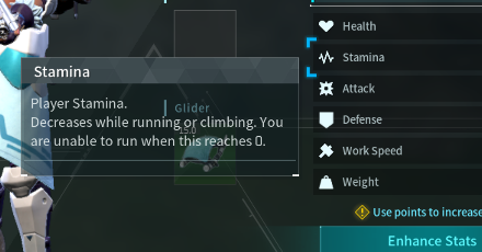 Palworld - Upgrading Stamina