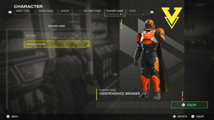 Helldivers 2 - Player Card