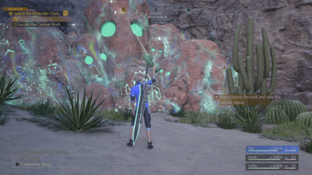 FF7 Rebirth - Corel Protorelic 3 Cactuar Rock