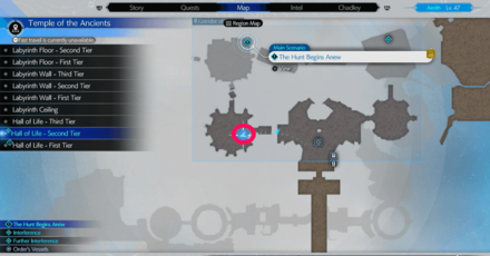 Brisingamen ingame location