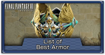 FF7 Rebirth - Best Armor and How to Get Them