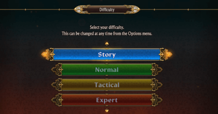 Unicorn Overlord - Set Game Difficulty to Story Mode