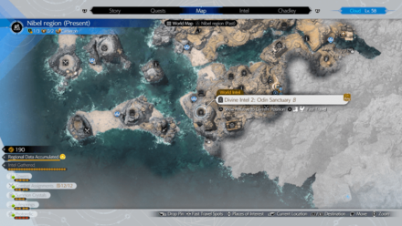 FF7 Rebirth - Divine Intel 2: Odin Sanctuary β Map Location