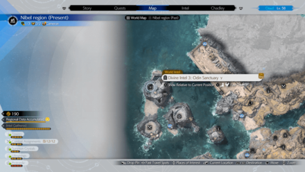 FF7 Rebirth - Divine Intel 3: Odin Sanctuary γ Map Location