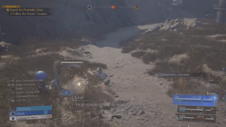 FF7 Rebirth - Nibel Phenomenon Intel 1 Monster Blocking the Way