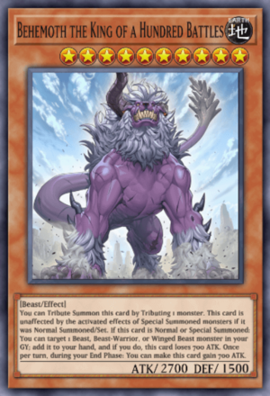 Behemoth the King of a Hundred Battles