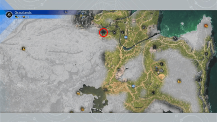 FF7 Rebirth - Expedition Intel 4: Grasswastes Lifespring Map Location