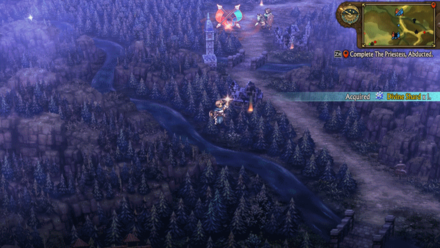 Unicorn Overlord -  Divine Shard Cornia 49 Overworld Location