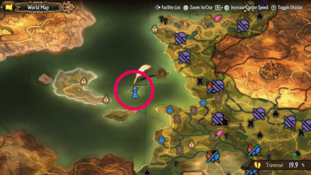 Unicorn Overlord - Divine Shard Cornia 52 Map Location