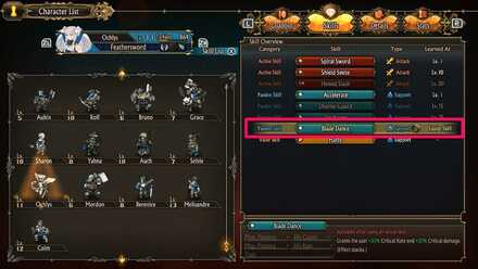 Unicorn Overlord - Accessory Passive Equipped