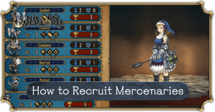 Unicorn Overlord - How to Recruit Mercenaries