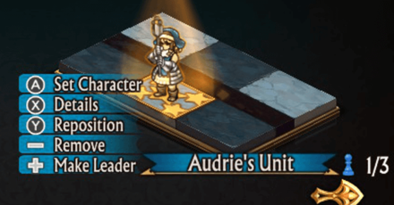 Unicorn Overlord - Cleric Assigned to Blank Unit