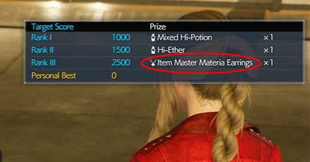 Final Fantasy 7 Rebirth - Item Master Materia Earrings Reward