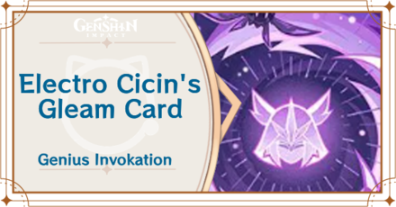 Genshin Impact - Electro Cicin