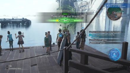 FF7 Rebirth - Tides of War and Worry Rewards