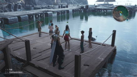 FF7 Rebirth - Tides of War and Worry Overworld Priscilla