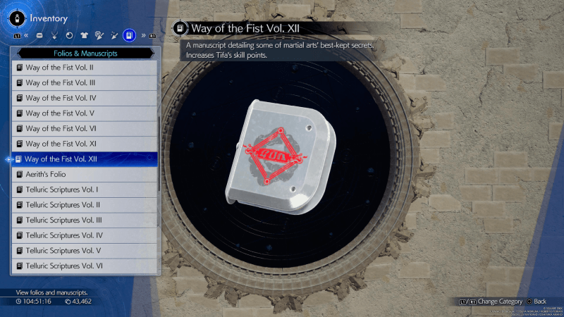 FF7 Rebirth - Manuscript Volumes - Why Play Hard Mode