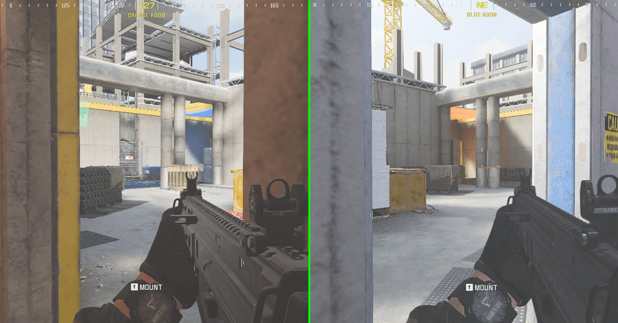 Modern Warfare 3 - Orange and Blue Room