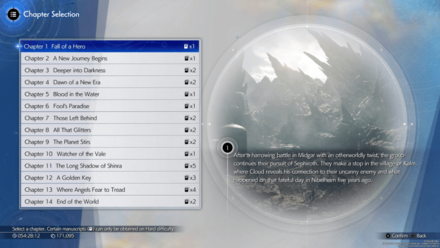 Chapter Select