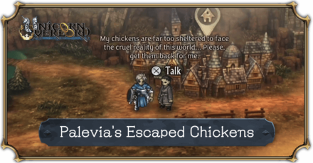 Unicorn Overlord - Palevias Escaped Chickens Banner