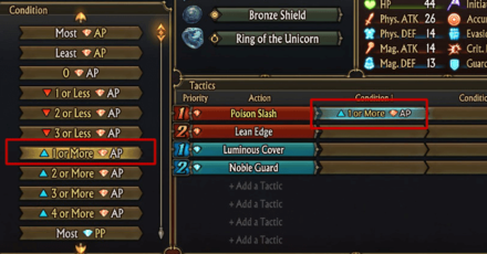 Unicorn Overlord - Manually Set Conditions