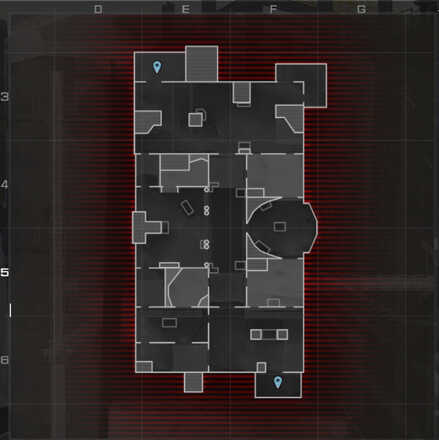 Modern Warfare 3 - Das Haus Hardpoint Spawns