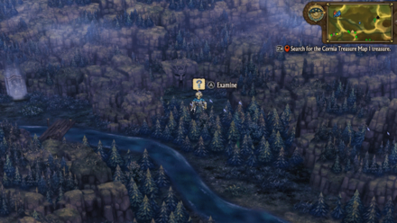 Unicorn Overlord - Cornia Treasure 1 Overworld Location