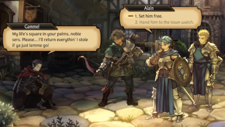 Unicorn Overlord - Free or Emprison Gammel? Choice