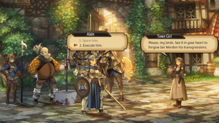 Unicorn Overlord - Spare or Execute Mordon? Choice