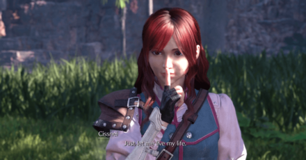 FF7 Rebirth - Woodland Vigil Quest Guide - Talk to Cissnei