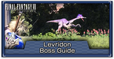 FF7 Rebirth - Levridon Boss Guide Banner