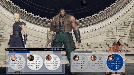 Final Fantasy Rebirth (FF7 Rebirth) - AP Farming Party Backline