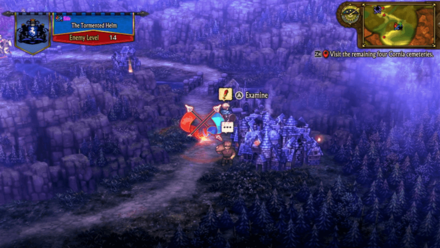 Unicorn Overlord - Oevuille Cemetery Overworld Location