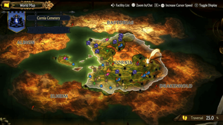 Unicorn Overlord - Walled City of Eucuit Cemetery Map Location