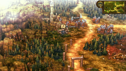 Unicorn Overlord - Nordplage Cemetery Overworld Location