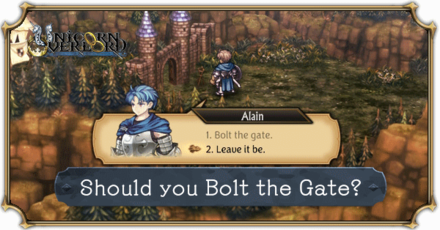 Unicorn Overlord - Bolt the Gate Banner