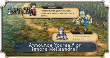 Unicorn Overlord - Melisandre Announce or Ignore Banner