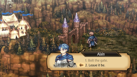 Unicorn Overlord - Bolt the Gate or Leave it Be? Choice