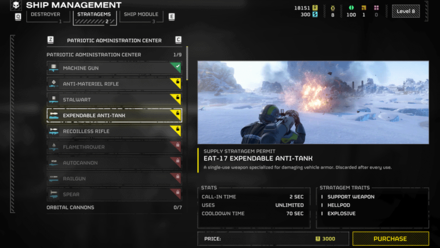 Helldivers 2 - Unlocking Support Weapons