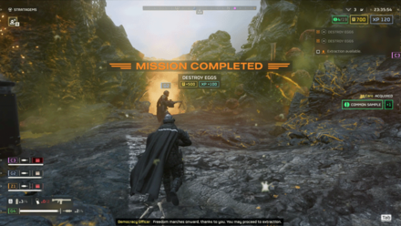 Helldivers 2 - Completing Mission Objectives