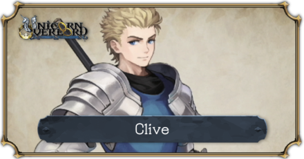 Unicorn Overlord - Clive Banner