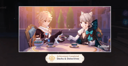 Genshin - Decks and Detectives achievement