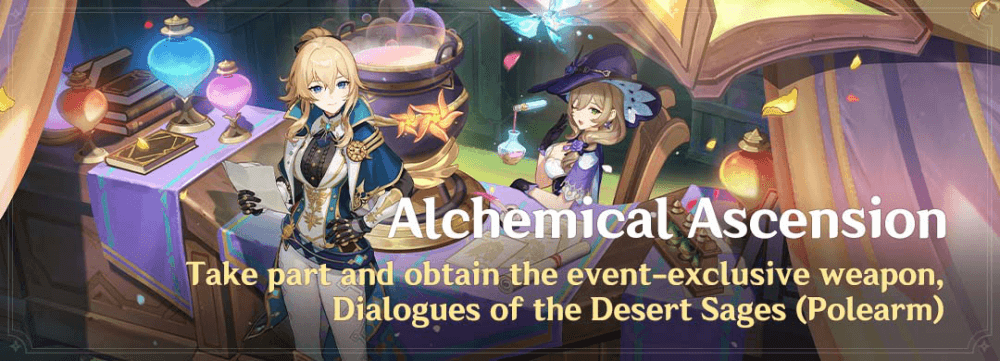 Genshin Impact - Alchemical Ascension Event