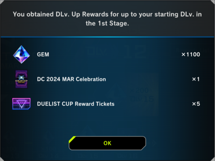Master Duel - March 2024 Duelist Cup Retroactive Rewards