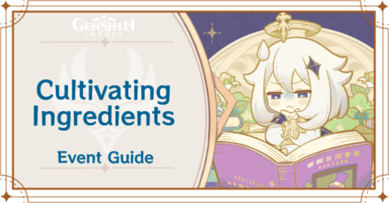 Genshin Impact - Cultivating Ingredients Event Guide