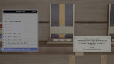 FF7 Rebirth - Best Supporting Animal: Red XIII