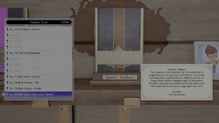 FF7 Rebirth - Best Supporting Actor: Barret