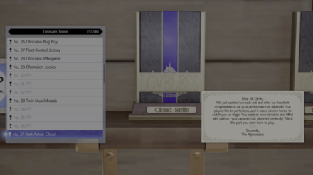 FF7 Rebirth - Best Actor: Cloud